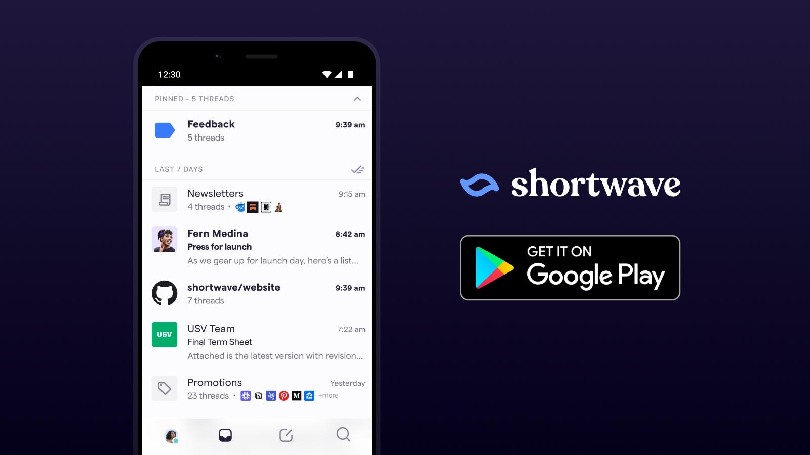 Android 1.0 — the best of Google Inbox reincarnated